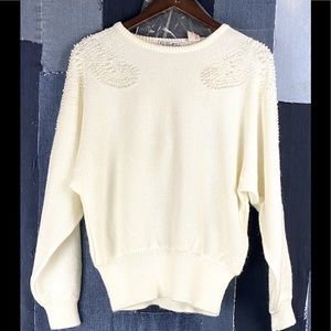 The Signature 90’s Collection Beaded Sweater
